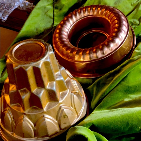 Antique copper pans - Picture 2 of 6